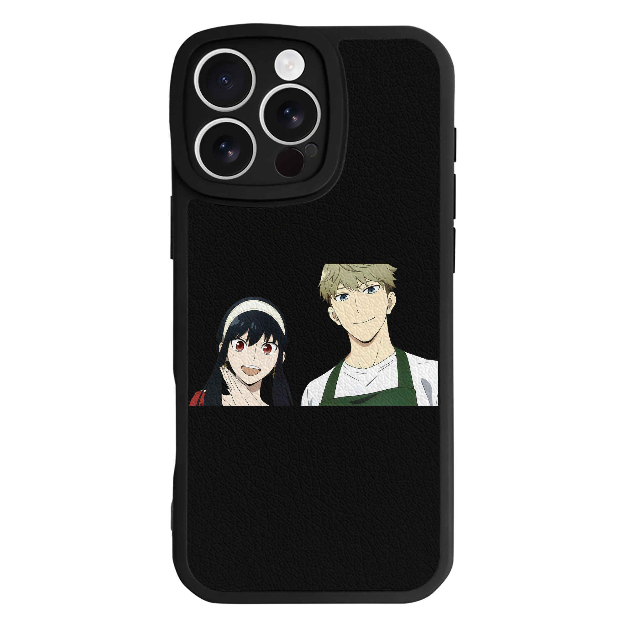 （画像用） SPY×FAMILY间谍家家酒 【iPhone 16シリーズ対応】シリコンスマホケース（レザー調） 材質：シリコン